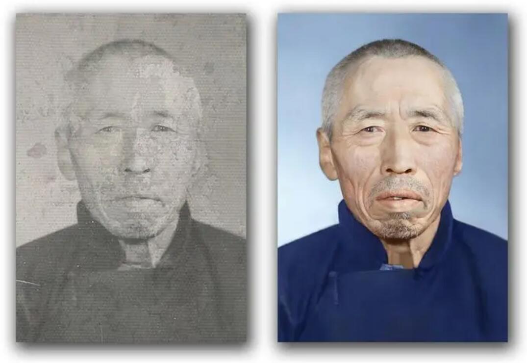 老街街道破损照片修复-56